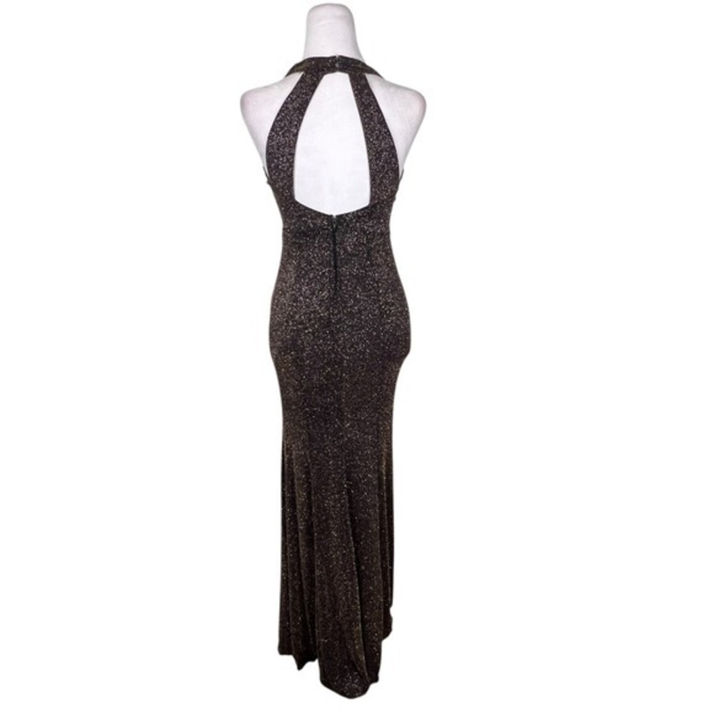 ☘️5/$25 Sheath Backless Glittery Cocktail Dress XXS Bodycon Glittery Sexy Event